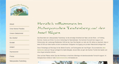Desktop Screenshot of naturparadies.info